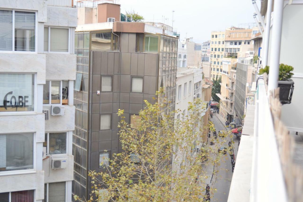 Athens Modern Minimalistic Sunny Studio With Balcony Apartment Exterior photo